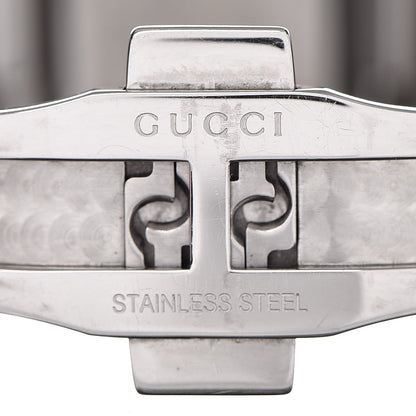 Gucci Stainless Steel Diamond Bezel Mother of Pearl 31mm 100L Quartz Watch 5 of 8