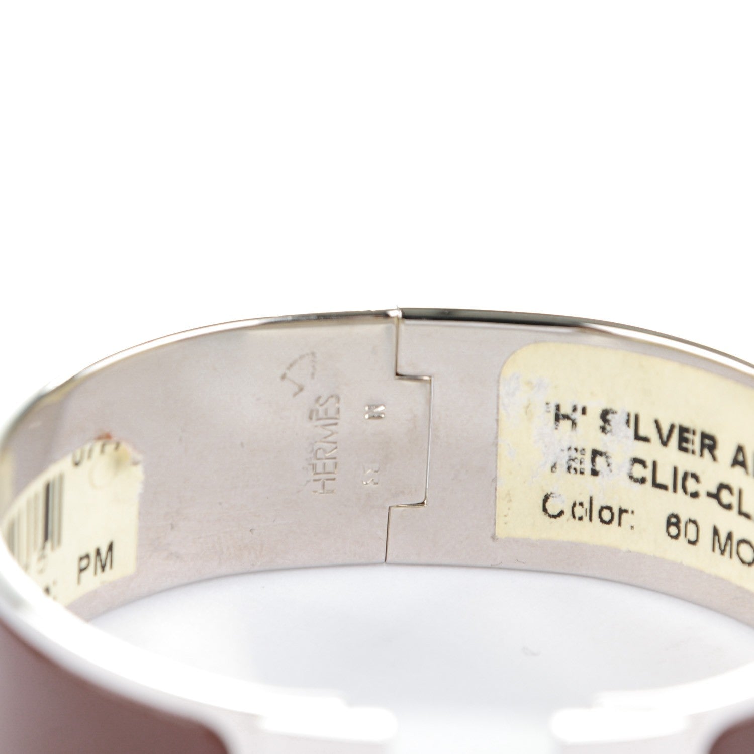 Hermes Clic Clac H Wide Bracelet PM Moka 3 of 4
