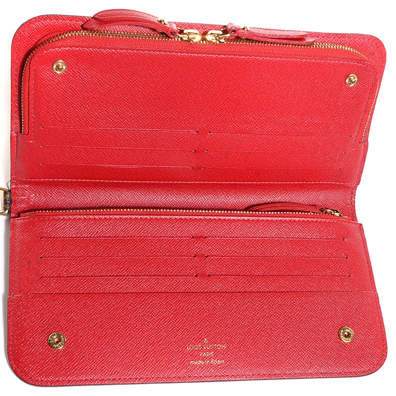Louis Vuitton Monogram Insolite Wallet Red 5 of 7