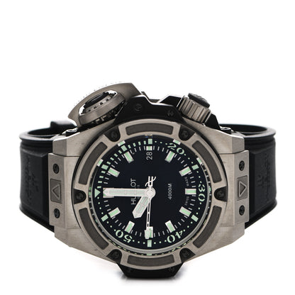 Hublot Titanium Rubber 48mm Big Bang King Power Oceanographic Automatic Watch Black 731.NX.1190.RX 2 of 4