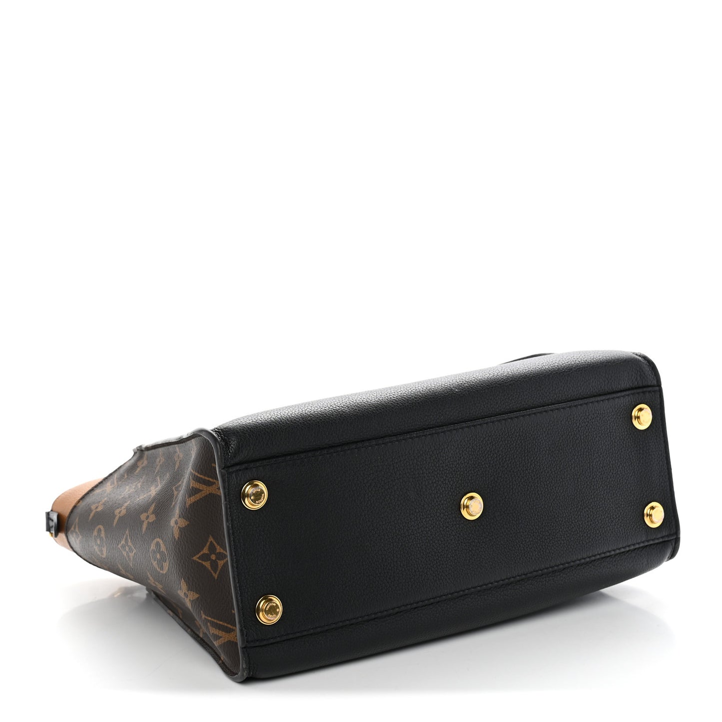 Calfskin Monogram On My Side Black