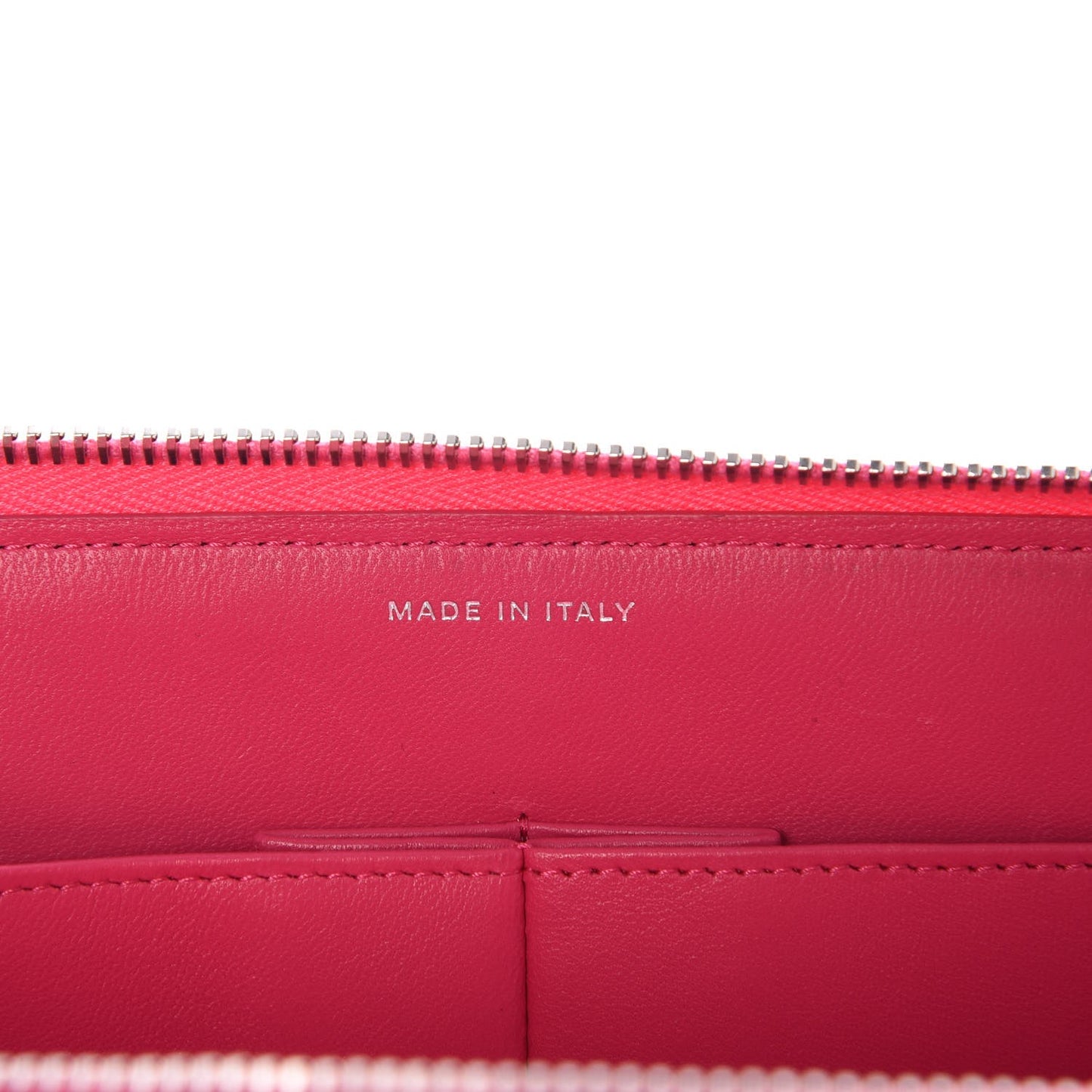 Lambskin Quilted Travel Case Pink