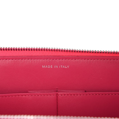 Chanel Lambskin Quilted Travel Case Pink 9 of 10