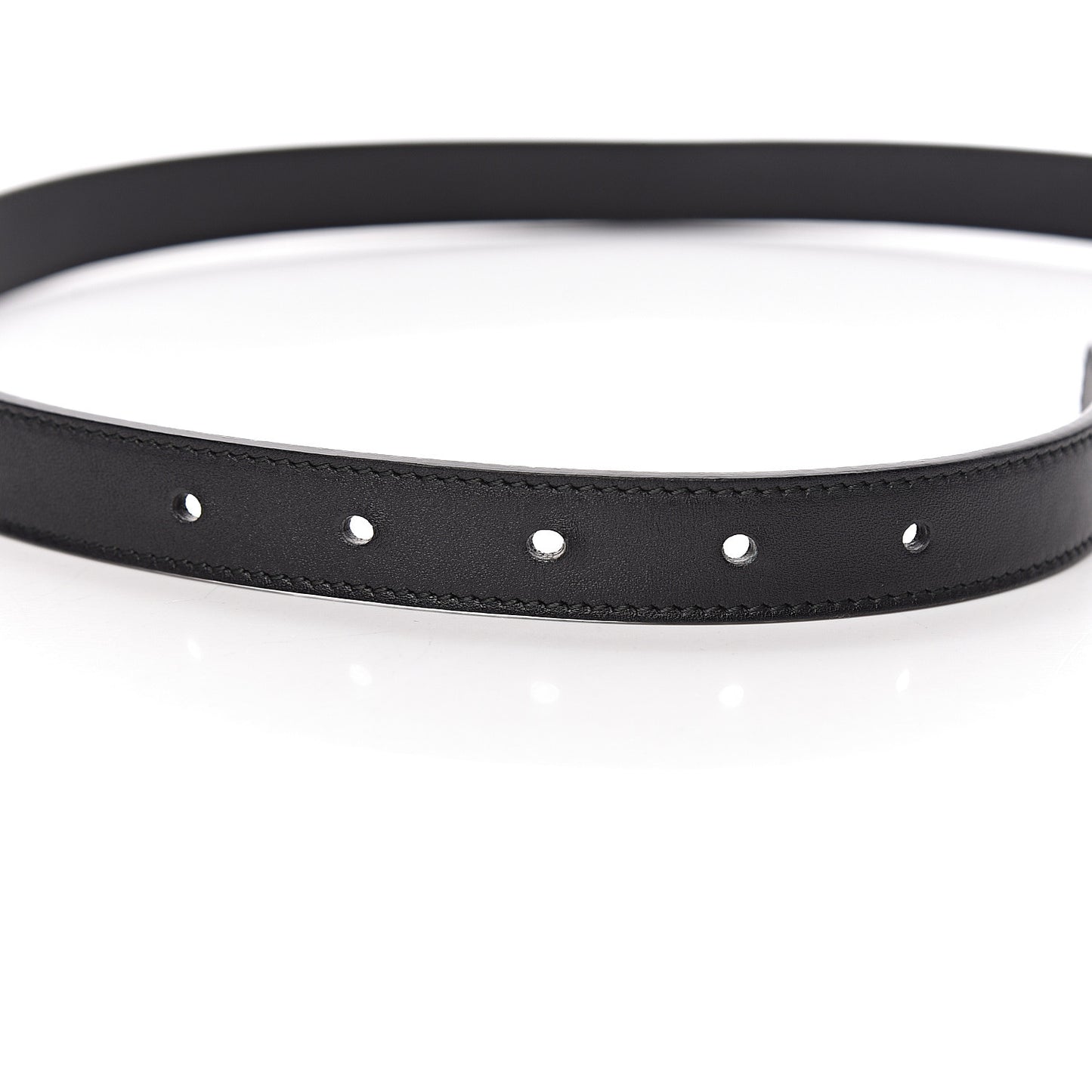 Calfskin Double G 20mm Belt 80 32 Black