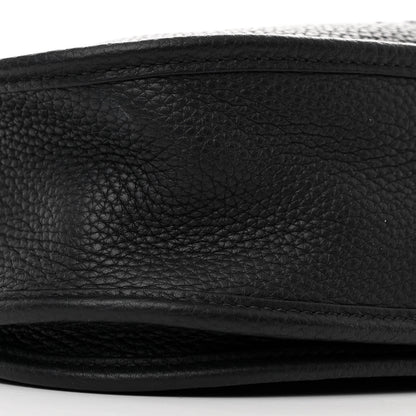 Hermes Taurillon Clemence EVELYNE III PM Black 9 of 11