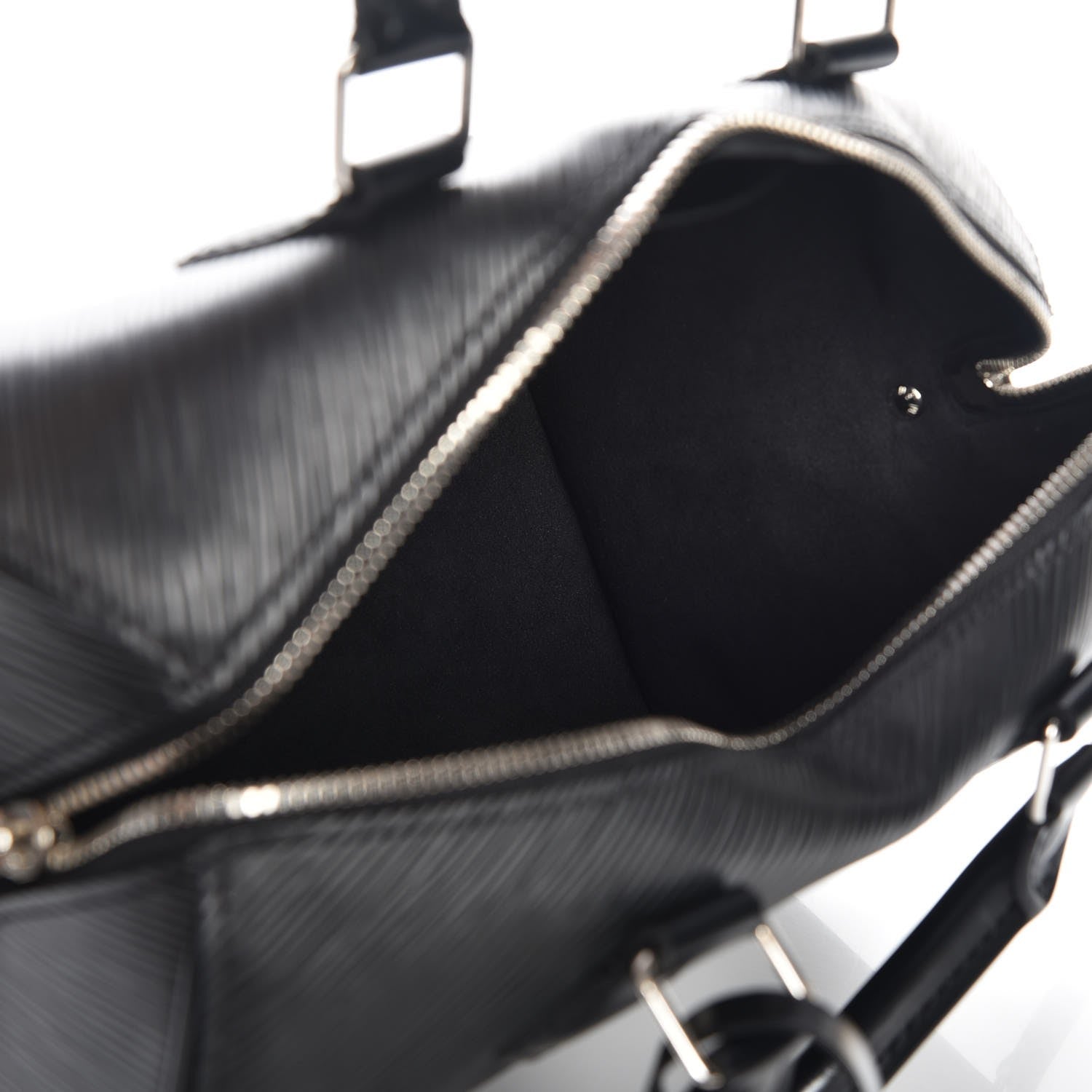Louis Vuitton Epi Speedy Bandouliere 25 Black 6 of 8