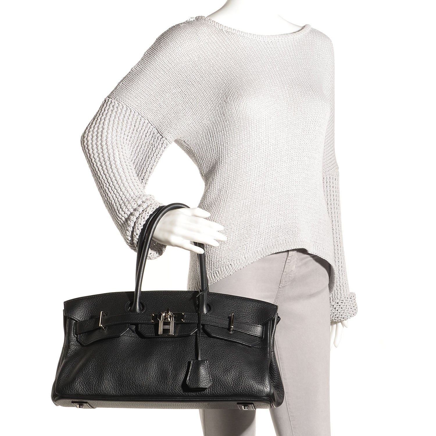 Hermes Togo JPG Birkin 42 Black 2 of 26