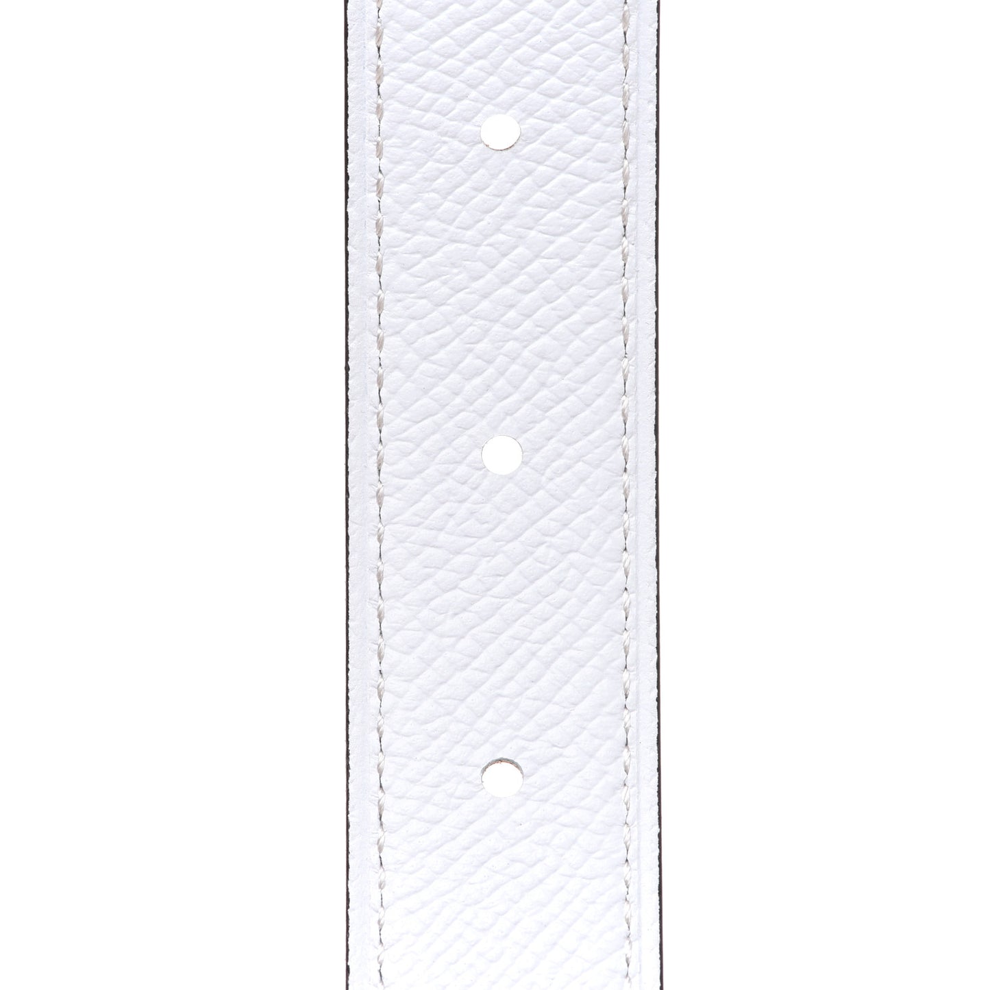 Swift Epsom Rivage 32mm H Belt 75 Gold White