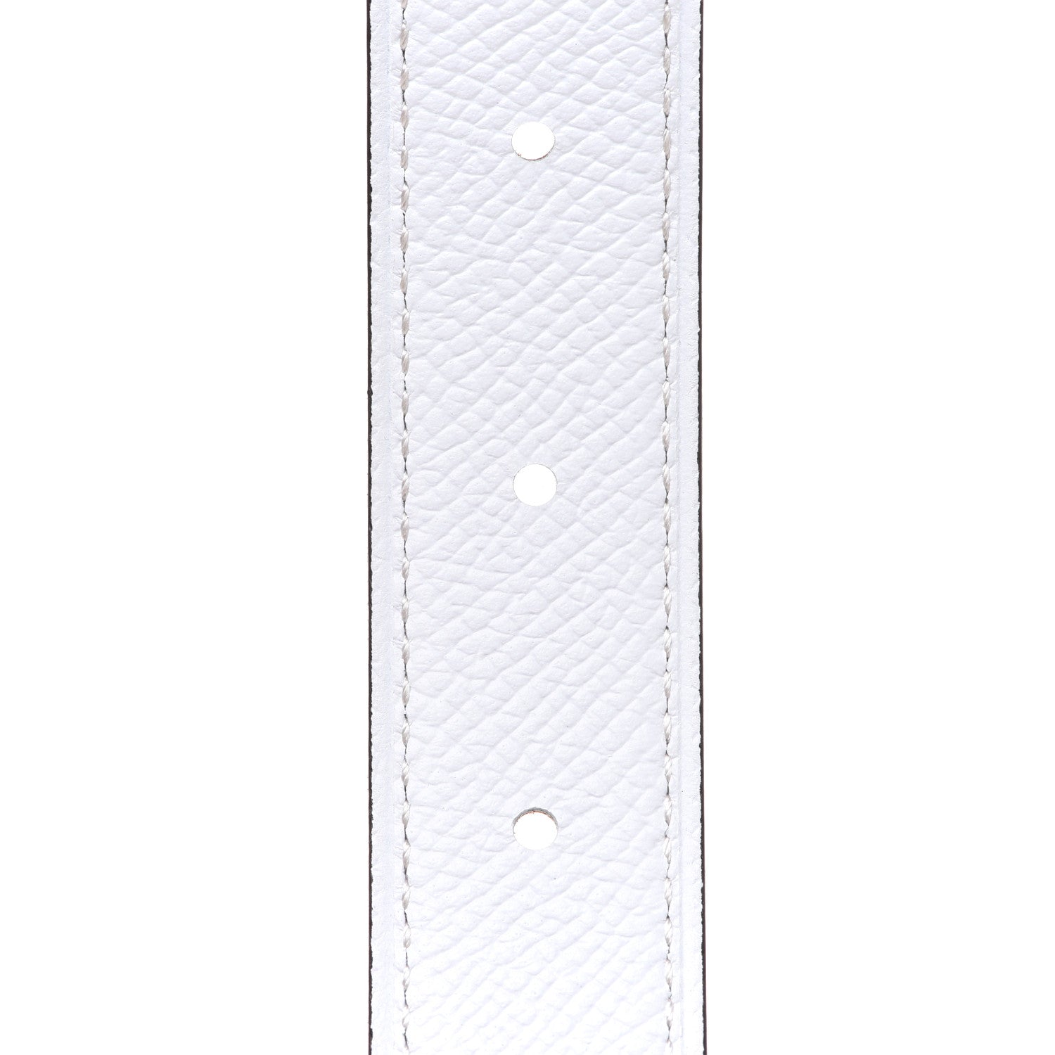 Hermes Swift Epsom Rivage 32mm H Belt 75 Gold White 6 of 8