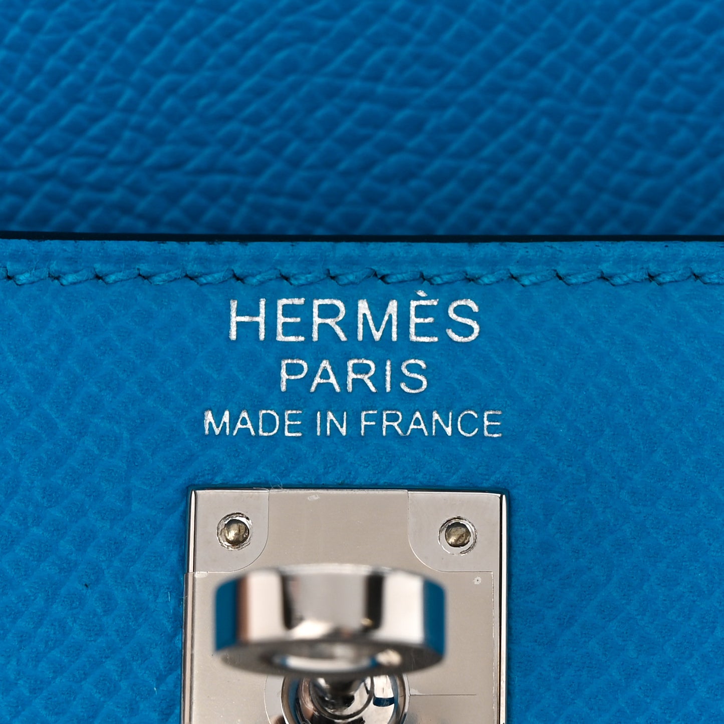 Epsom Kelly Sellier 25 Bleu Frida