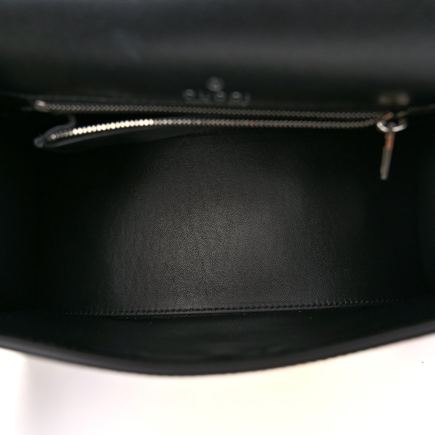 X GUCCI Canvas Boarded Plutone Calfskin Flora Logo Print Small Hourglass Top Handle Bag White Multicolor Black