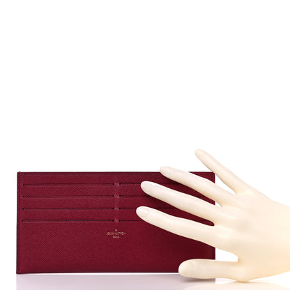 Louis Vuitton Calfskin Felicie Card Holder Insert Fuchsia 2 of 8