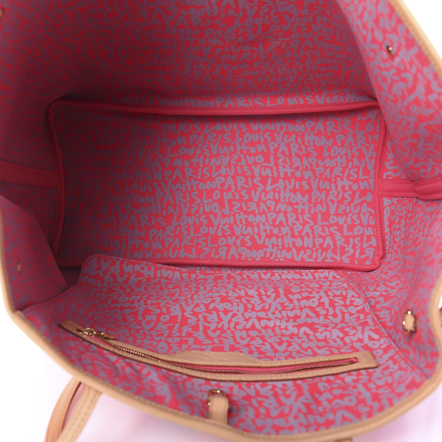 Monogram Graffiti Neverfull GM Fuchsia