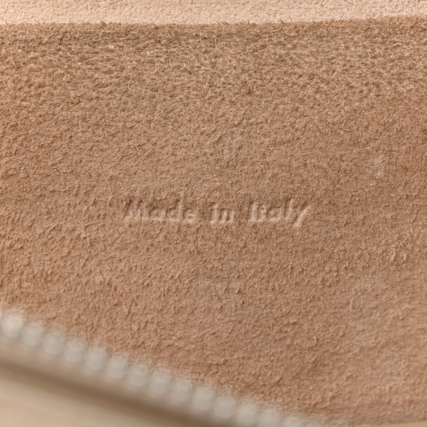 Grained Calfskin Mini Belt Bag Light Taupe