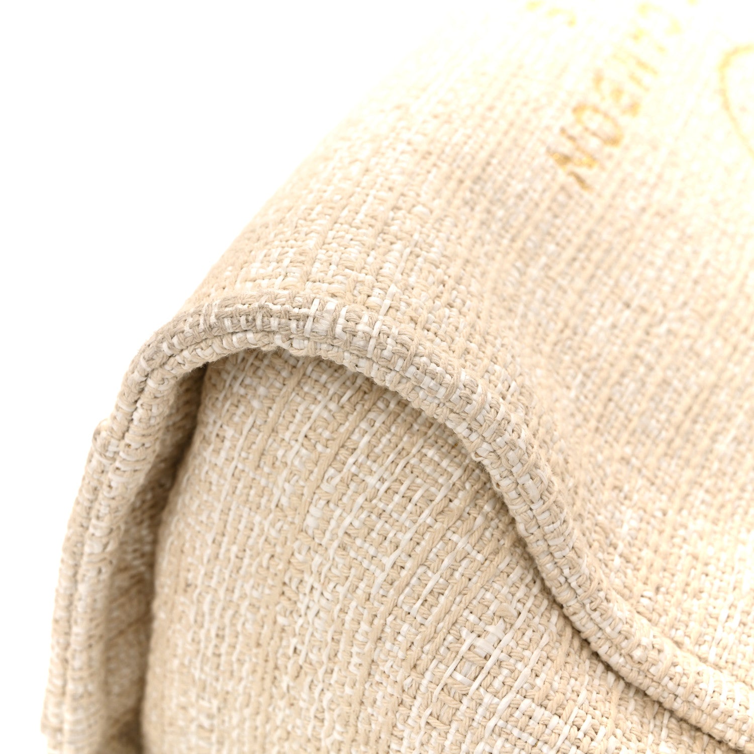 Chanel Lurex Boucle Small Deauville Tote Ivory 15 of 15