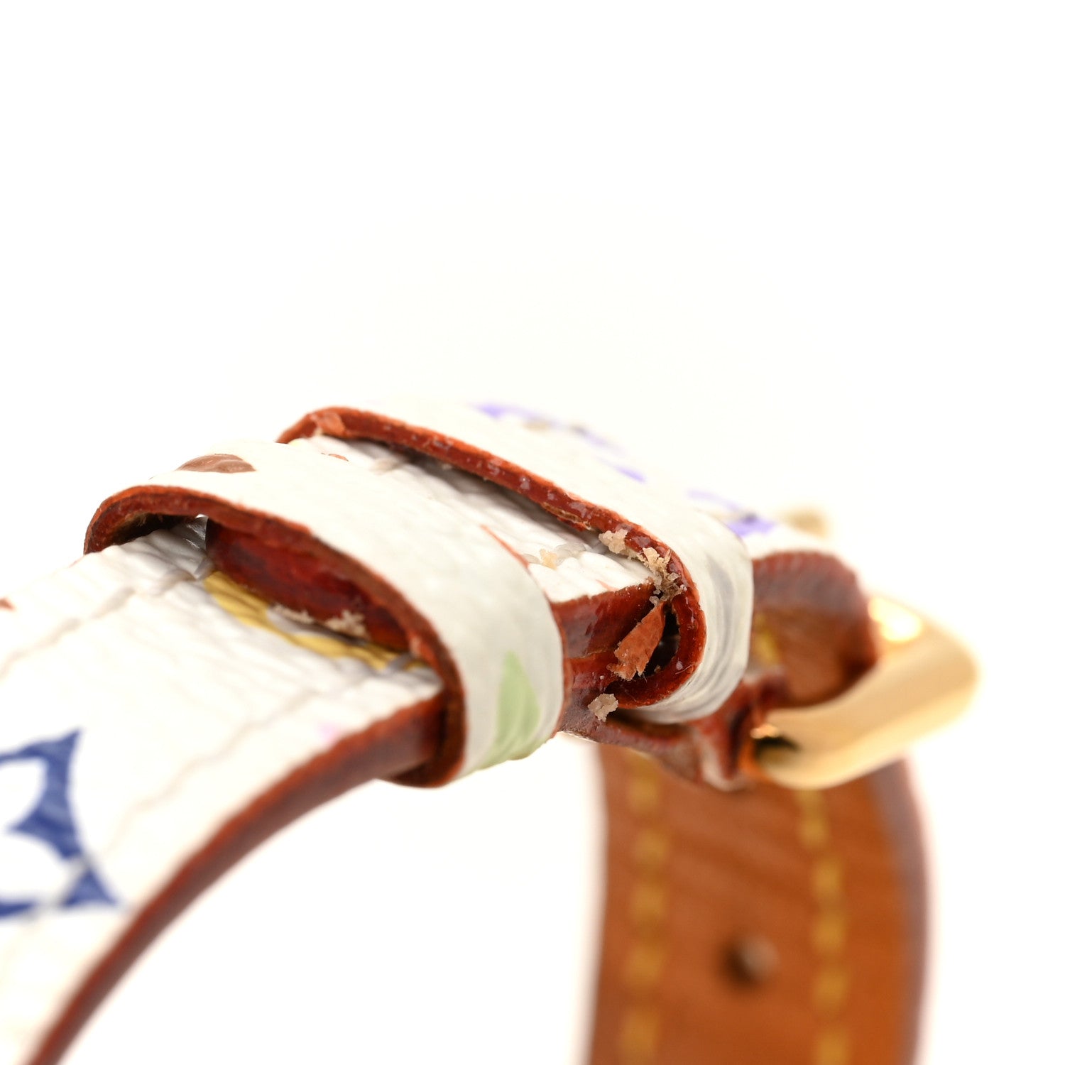 Louis Vuitton Monogram Multicolor Address Wish Bracelet White 6 of 8