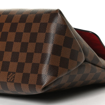 Louis Vuitton Damier Ebene Beaubourg MM Scarlet 11 of 12