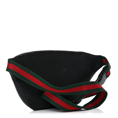 Gucci Grained Calfskin Small Logo Belt Bag Black 3 of 15