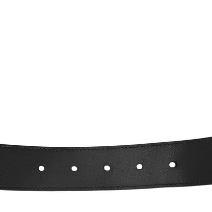 Gucci GG Supreme Monogram Plutone Calfskin 35mm Belt 80 32 Black 4 of 7