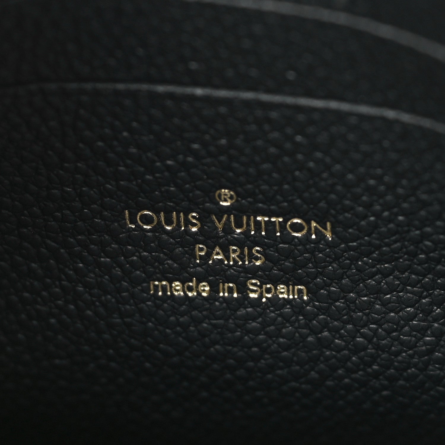 Louis Vuitton Empreinte Double Zip Pochette Black 6 of 9