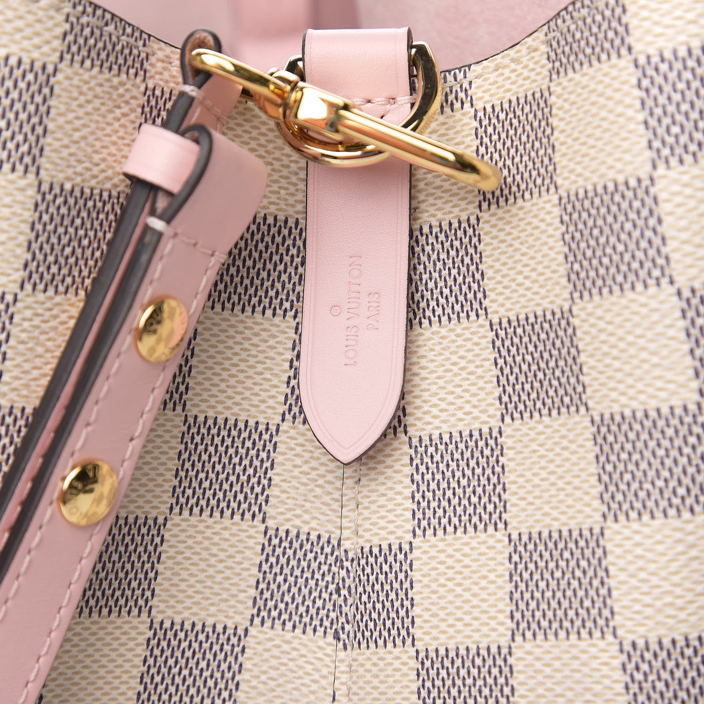 Damier Azur Neonoe MM Eau De Rose