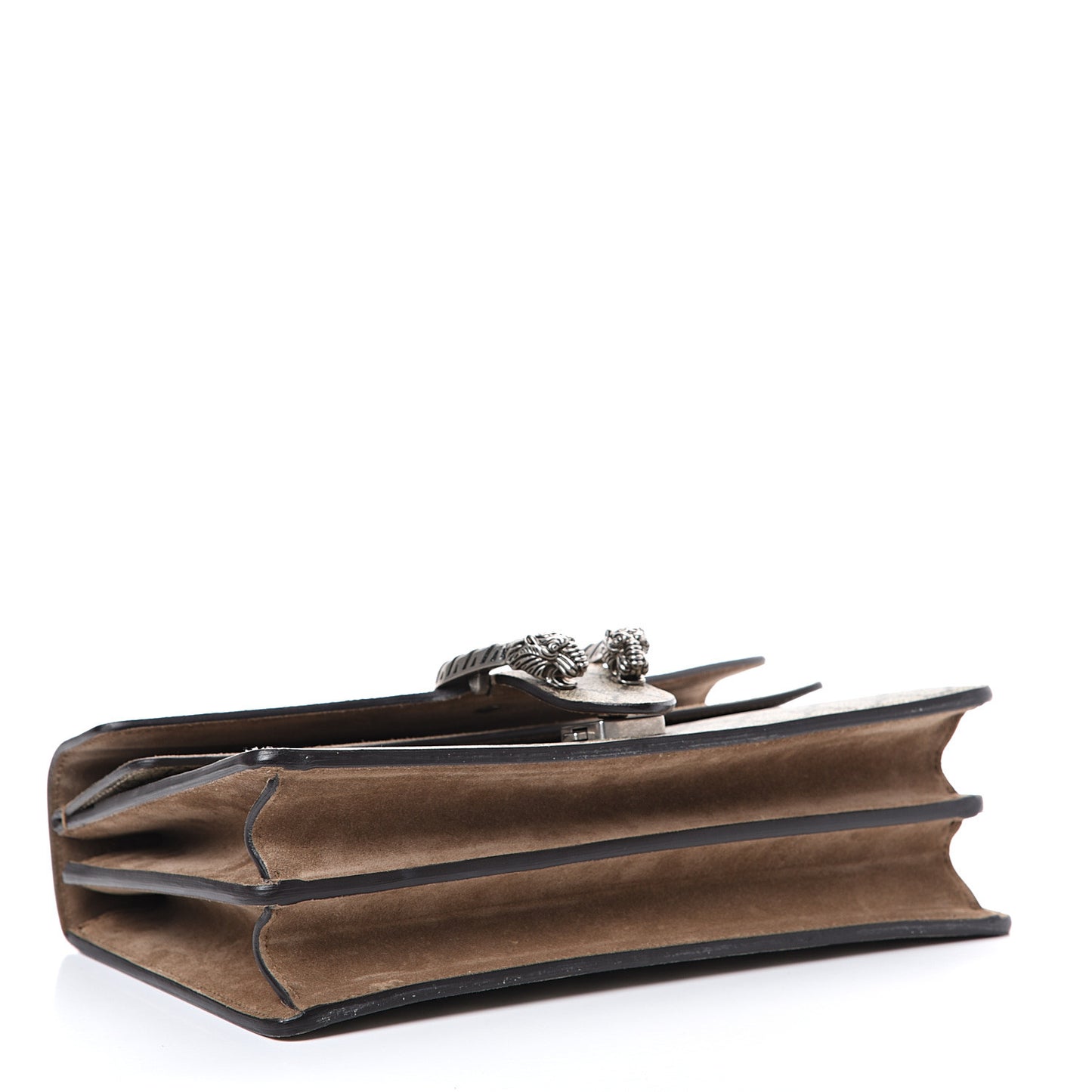 GG Supreme Monogram Small Dionysus Shoulder Bag Taupe