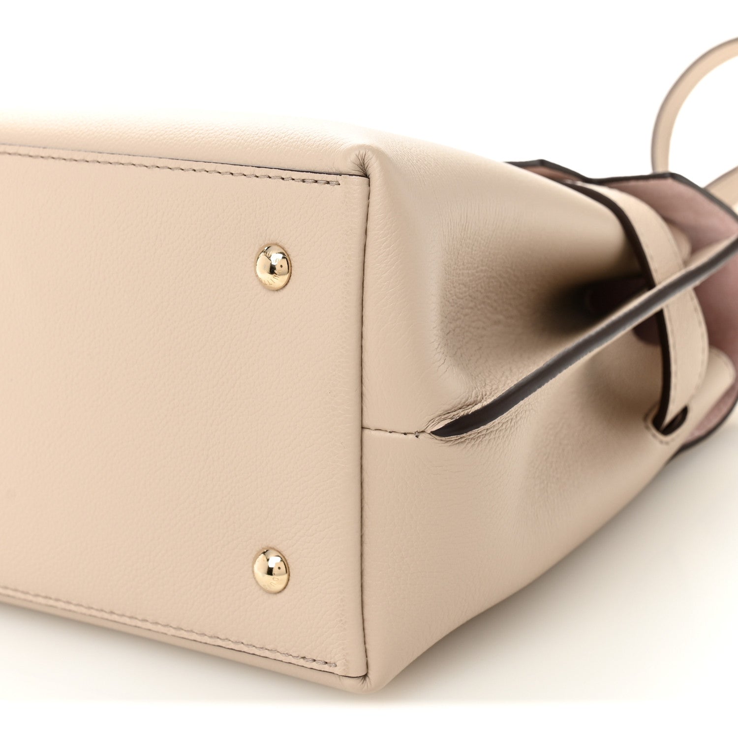Louis Vuitton Soft Calfskin Lockme Ever MM Greige 9 of 10