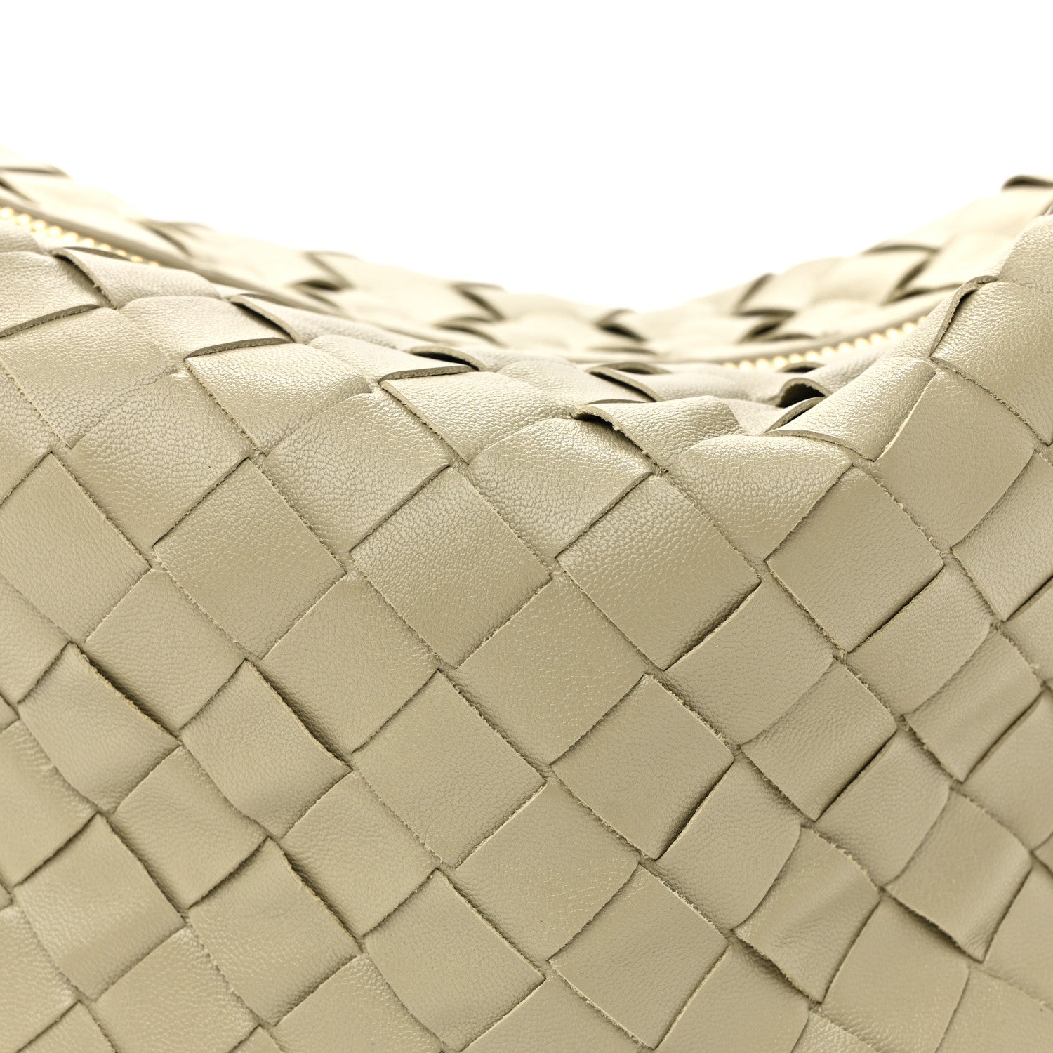 Bottega Veneta Calfskin Nappa Intrecciato Mini Wallace Travertine Travertine 8 of 11