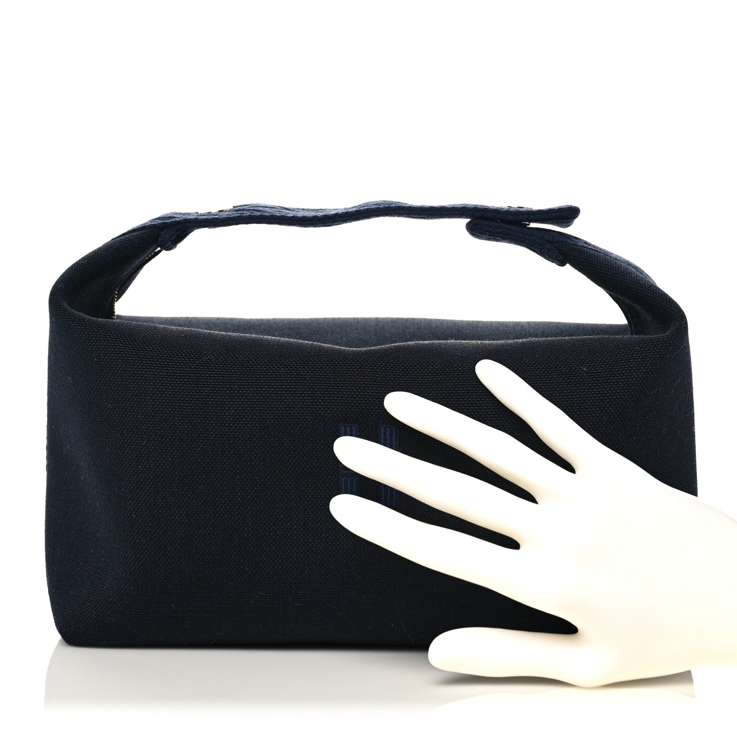 Canvas Large Bride-A-Brac Pouch Bleu Nuit