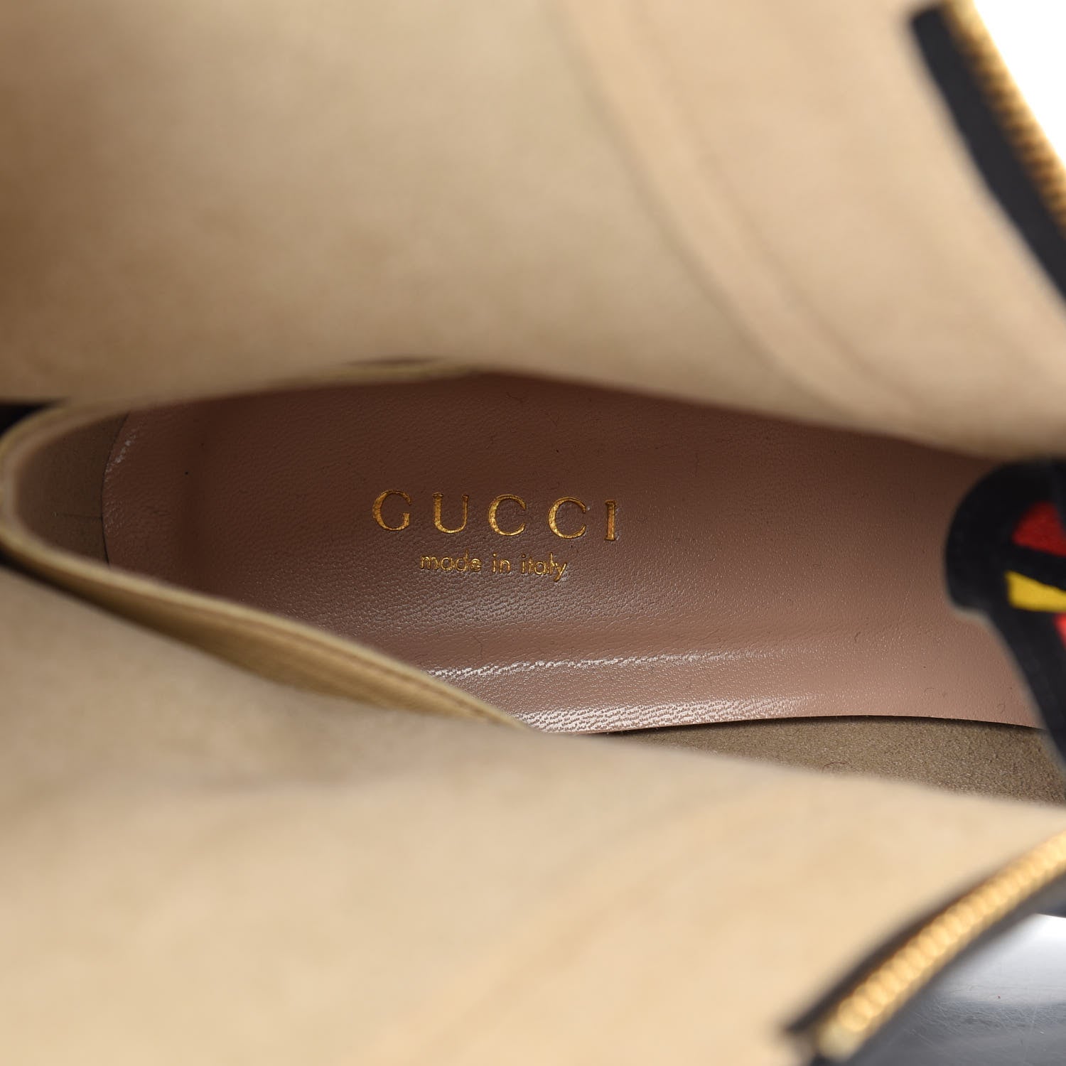Gucci Coated Fabric Kitt Wellie Boots 39 Black 7 of 9