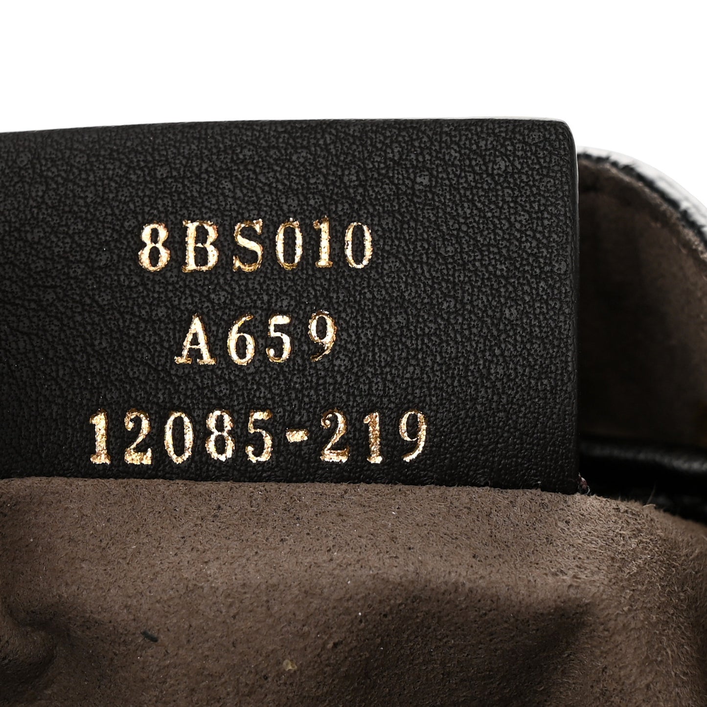 Vitello Liberty F is Fendi Bi-Color FF 1974 Embossed Mini Mon Tresor Bucket Bag Maya Black