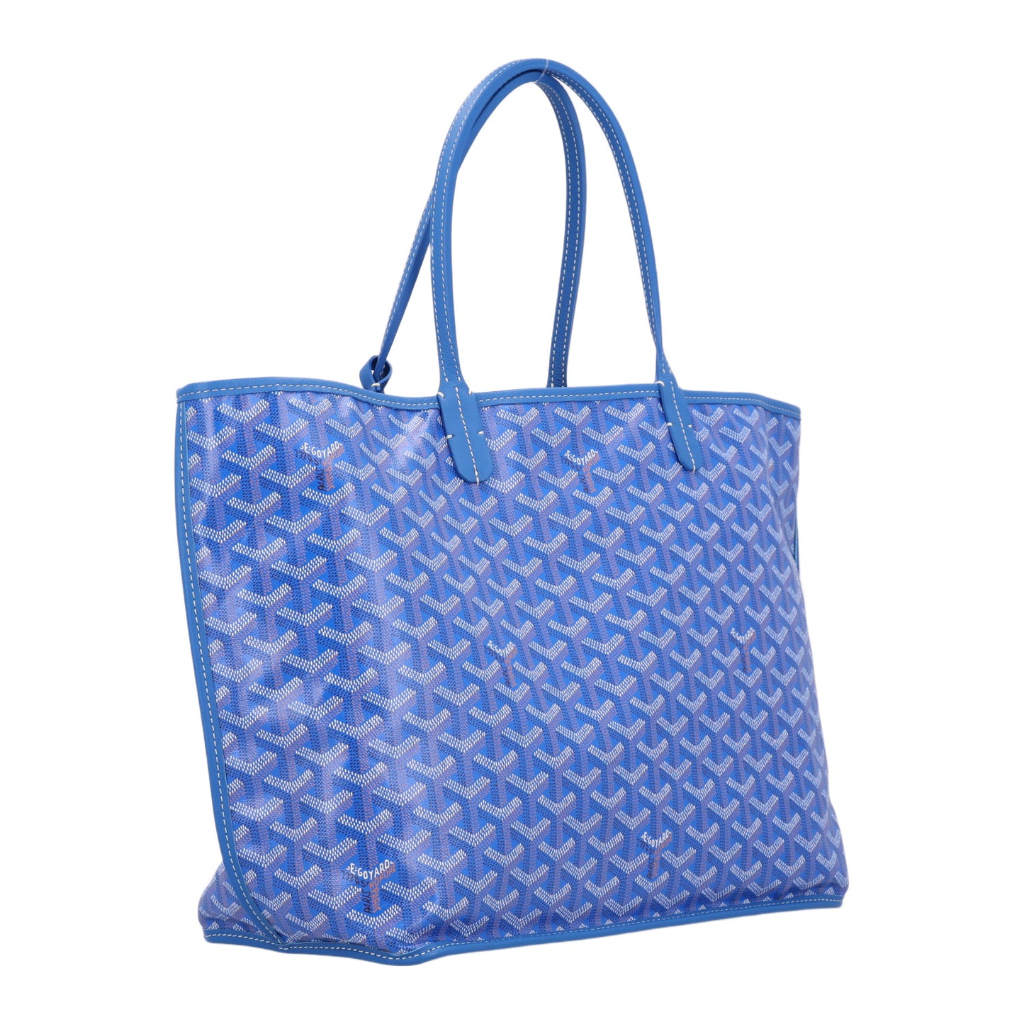 Goyardine Reversible Anjou PM Sky Blue