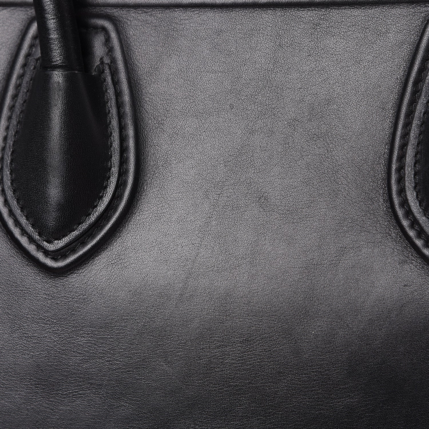 Celine Natural Calfskin Medium Phantom Luggage Black 14 of 15