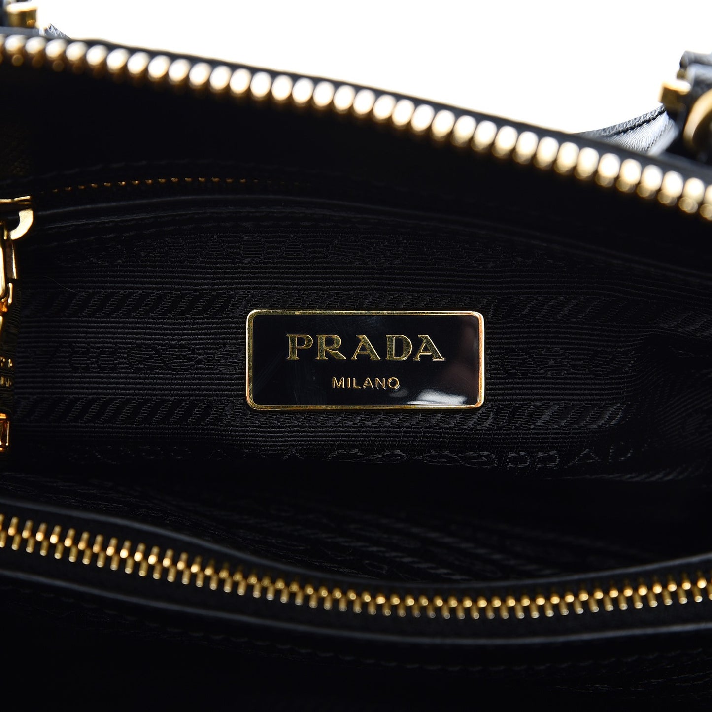 Saffiano Lux Small Promenade Tote Black