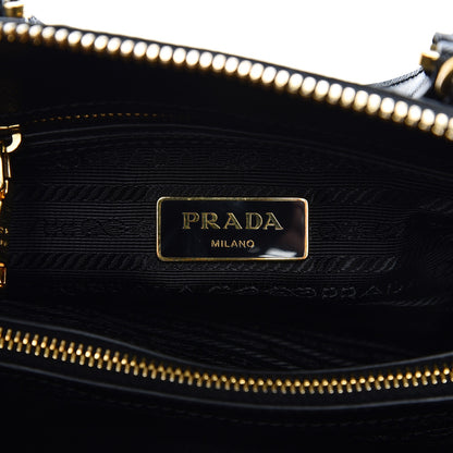 Prada Saffiano Lux Small Promenade Tote Black 7 of 9