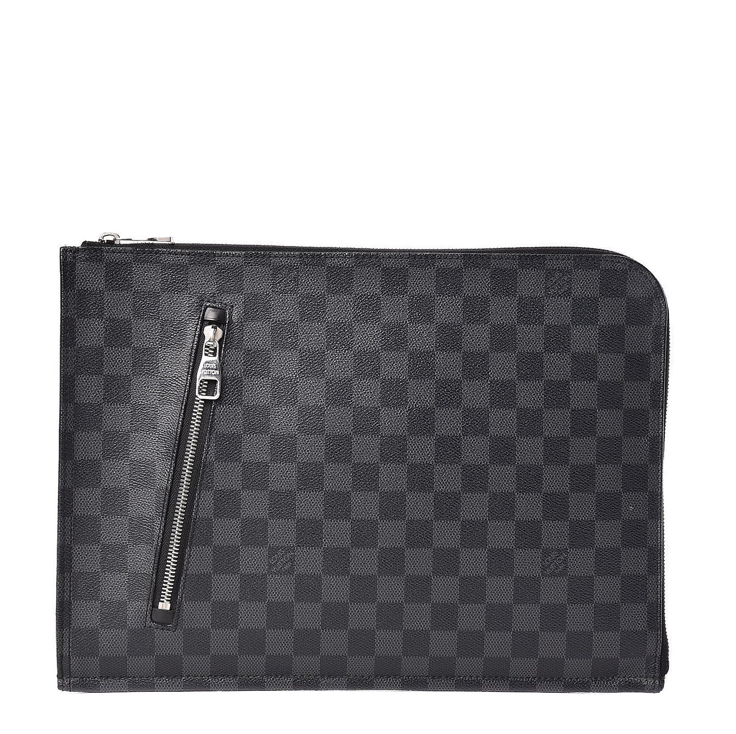 Damier Graphite Poche Documents Holder