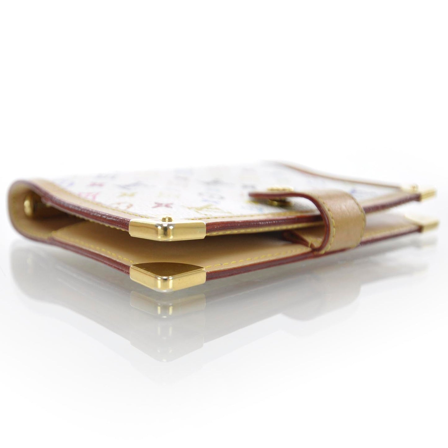 Monogram Multicolor Small Ring Agenda Cover White