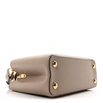 Louis Vuitton Taurillon Capucines BB Galet 4 of 9