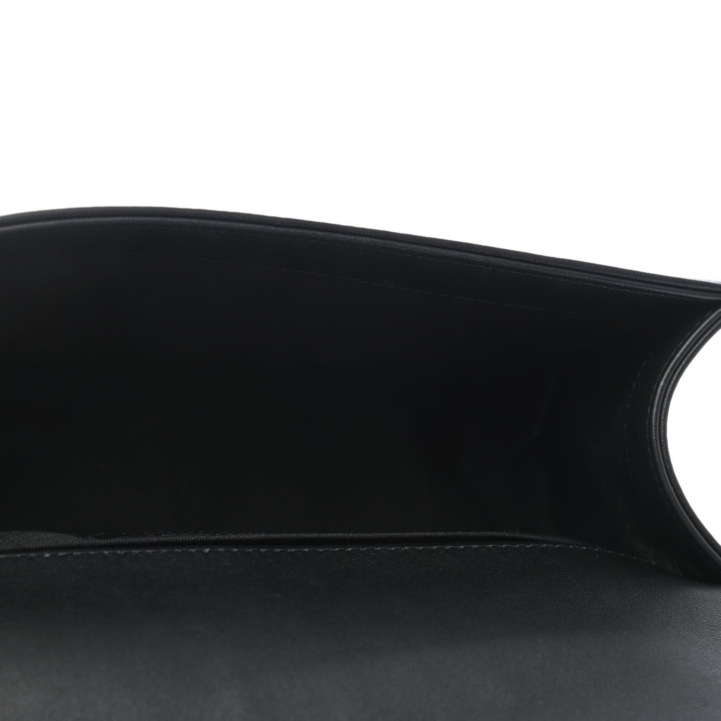 Calfskin Quilted Medium Boy Flap So Black