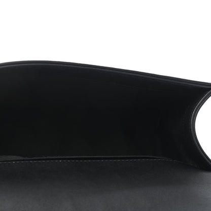 Chanel Calfskin Quilted Medium Boy Flap So Black 4 of 4