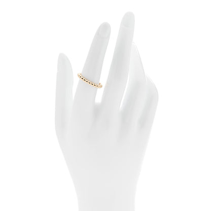 Van Cleef & Arpels 18K Yellow Gold Small Perlee Ring 54 6.75 2 of 5