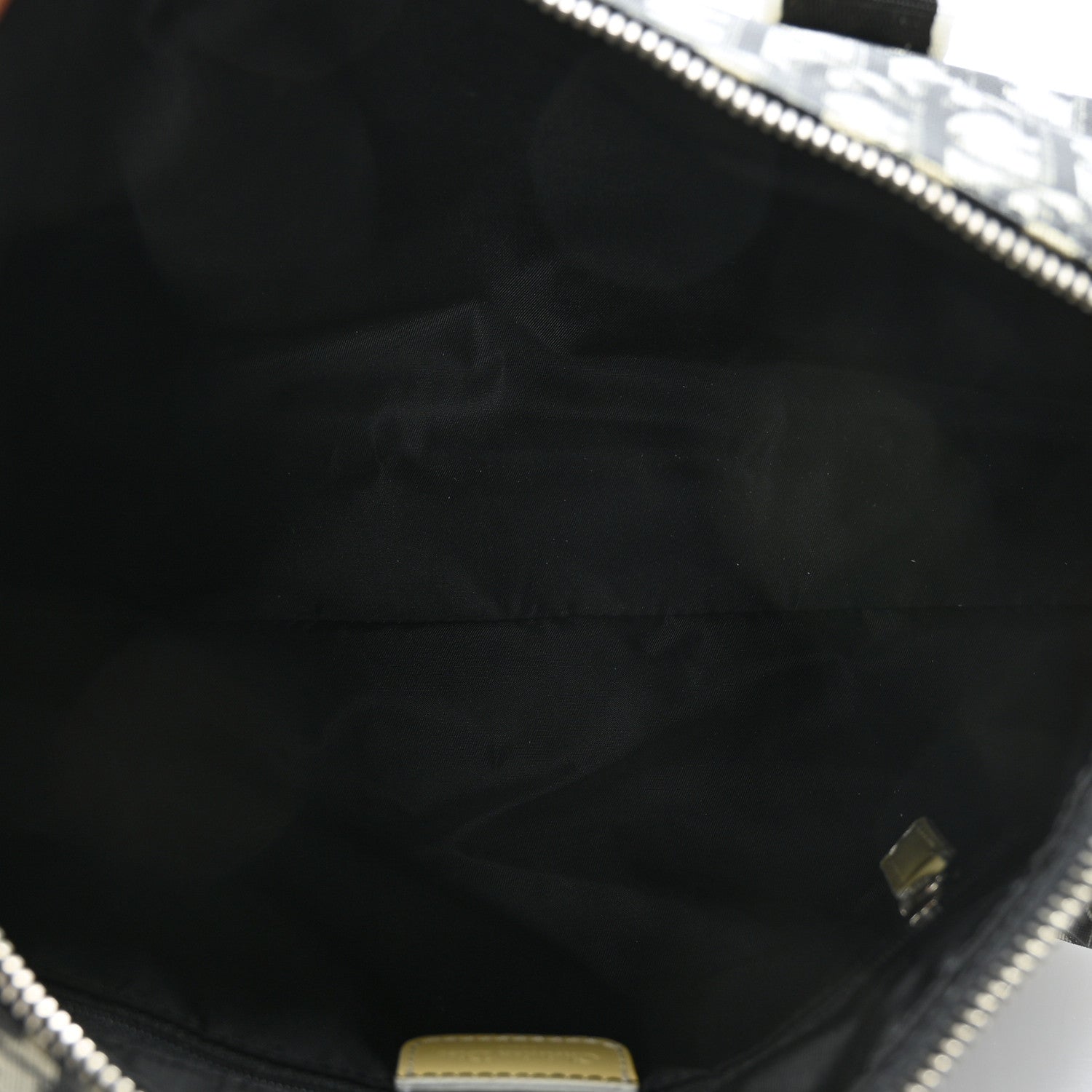 Christian Dior Monogram Trotter No 2 Boston Bag Blue 5 of 8