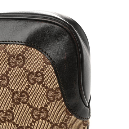 Gucci Monogram Web Small Jackie O Hobo Dark Brown 12 of 18