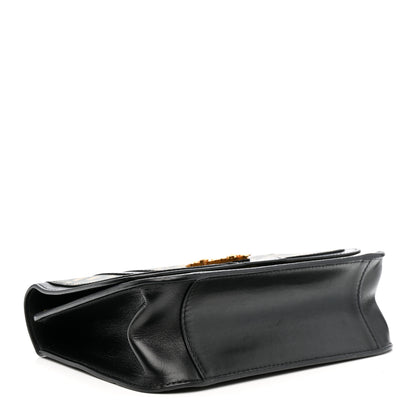 Versace Coated Canvas La Greca Signature Print Virtus Top Handle Shoulder Bag Black Khaki 4 of 12