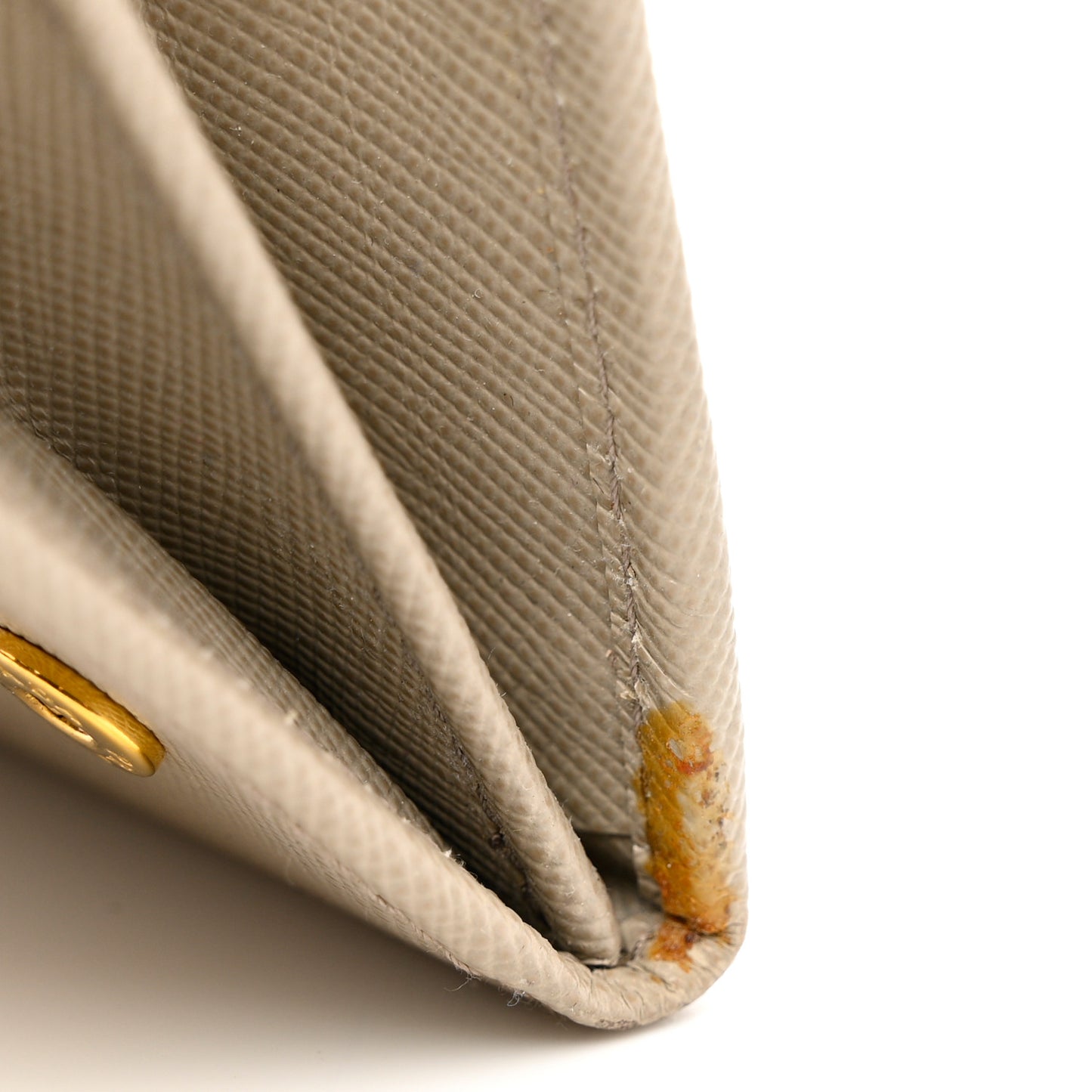 Saffiano Metal Continental Flap Wallet Cammeo