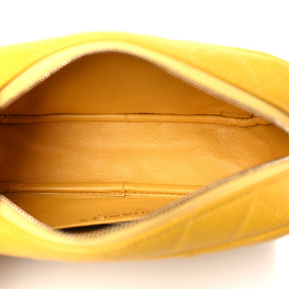 Chanel Caviar Quilted Small Timeless Camera Case Yellow 5 of 9