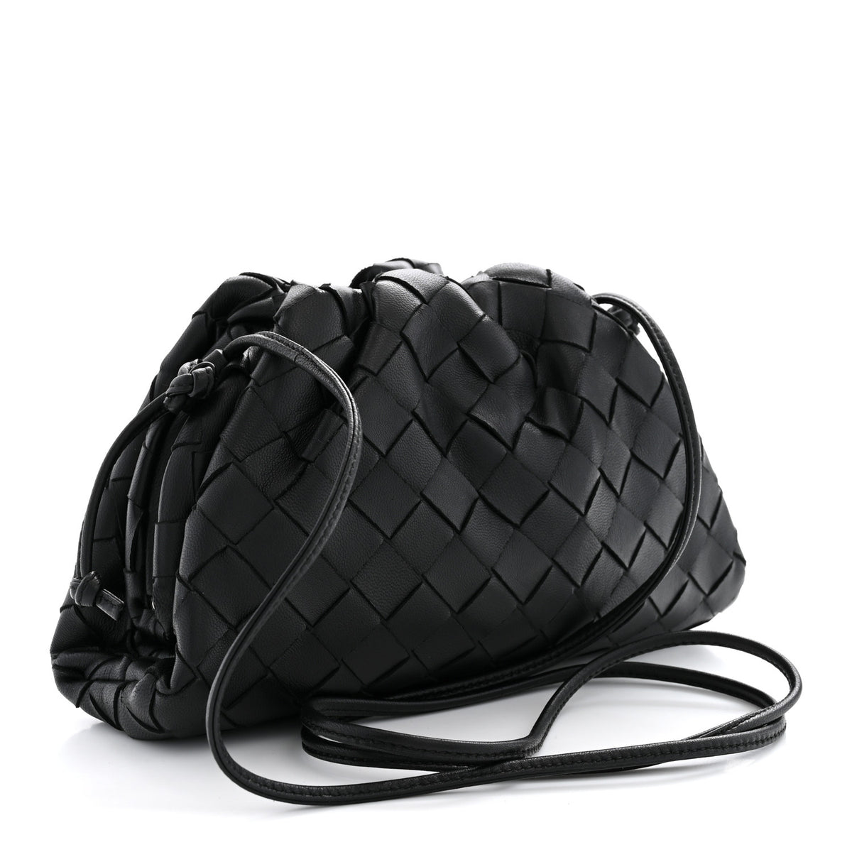 Nappa Intrecciato The Mini Pouch Black