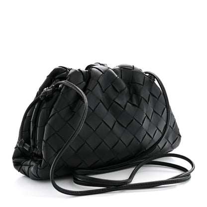 Bottega Veneta Nappa Intrecciato The Mini Pouch Black 2 of 11