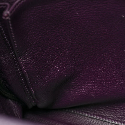 Hermes Taurillon Clemence Kelly Retourne 35 Raisin 11 of 18