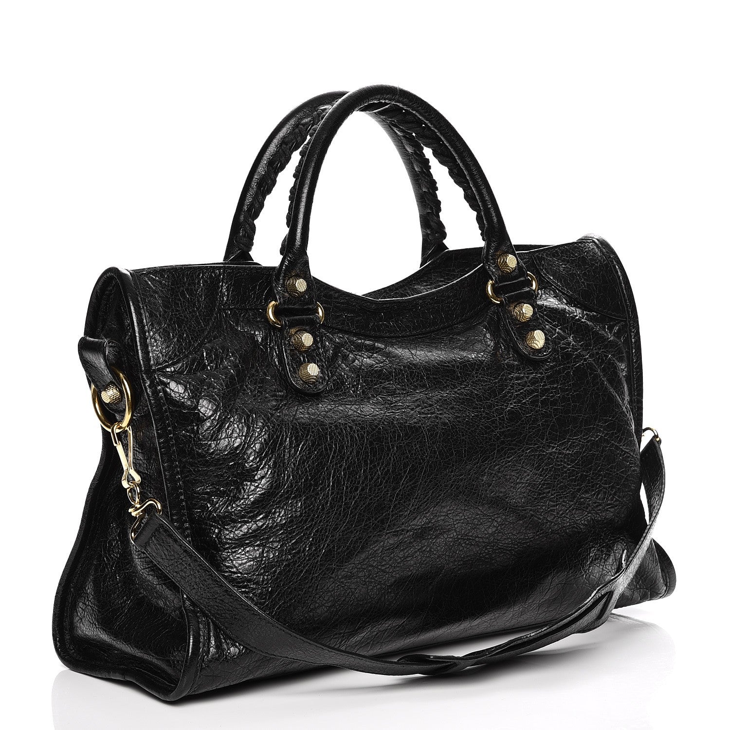 Balenciaga Agneau Giant 12 Gold Hardware City Black 4 of 10